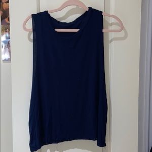Brandy Melville Navy Blue Tank